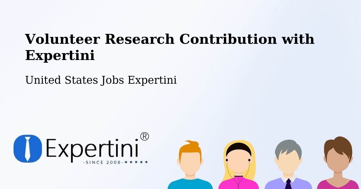 Volunteer Research Contribution Program – Sappington - United States Jobs Expertini